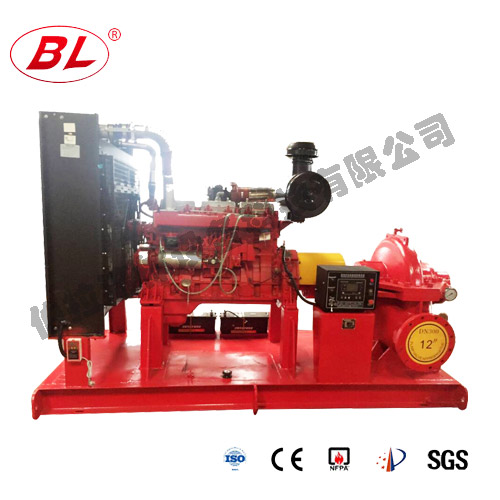 高壓柴油機消防泵組