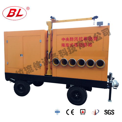 柴油機防汛排澇泵車