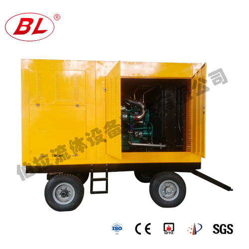 柴油機防汛排澇泵